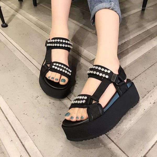 sandals women's genuine leather shoes 2021 summer solid color comfortable female beach chunky for woman shoe1, Black
sandals women's genuine leather shoes 2021 summer solid color comfortable female beach chunky for woman shoe1, Black