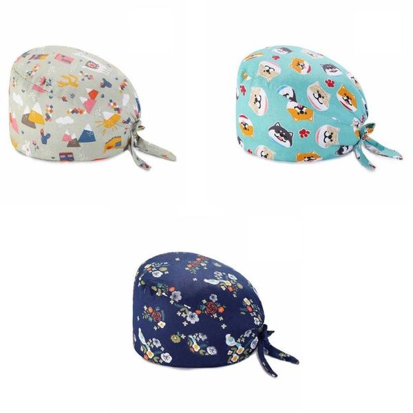 stingy brim hats adjustable lacing cute print pattern for men and women sweatproof sanitary hat dust-proof gourd cap gorros enfermeria, Blue;gray
stingy brim hats adjustable lacing cute print pattern for men and women sweatproof sanitary hat dust-proof gourd cap gorros enfermeria, Blue;gray