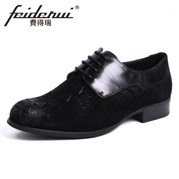 new arrival men's formal dress footwear cow suede leather round toe lace-up alligator man derby wedding party shoes ymx4141, Black
new arrival men's formal dress footwear cow suede leather round toe lace-up alligator man derby wedding party shoes ymx4141, Black