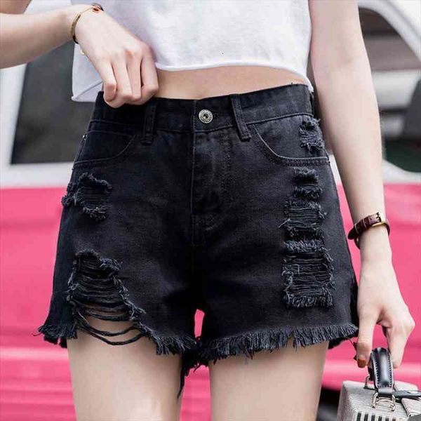 high waist summer fashion plus size wide leg casual vintage short pants ripped loose korean womens jean denim shorts, White;black
high waist summer fashion plus size wide leg casual vintage short pants ripped loose korean womens jean denim shorts, White;black