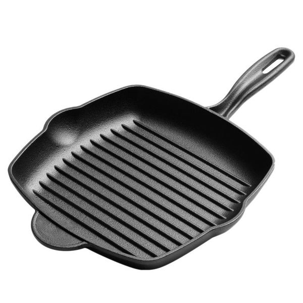 pans thick cast iron steak frying pan stripe uncoated non-stick household special
pans thick cast iron steak frying pan stripe uncoated non-stick household special
