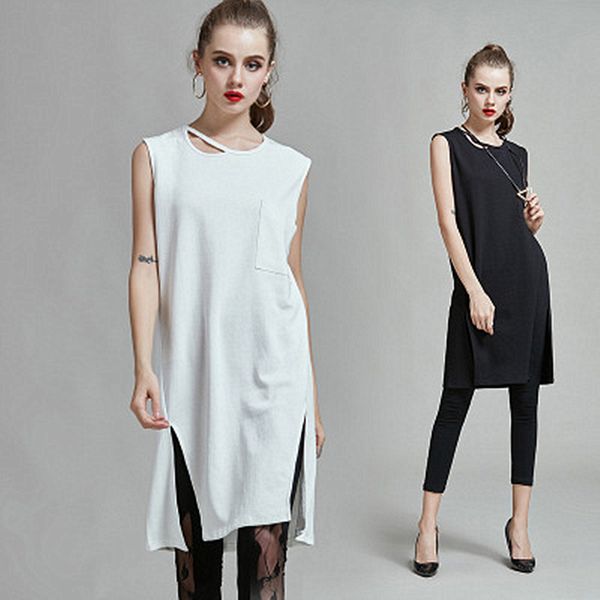 cotton 2020 mid-term summer dress sleeveless division collection and trend women size grand ocasional solid color trico s40i jyne, Black;gray
cotton 2020 mid-term summer dress sleeveless division collection and trend women size grand ocasional solid color trico s40i jyne, Black;gray