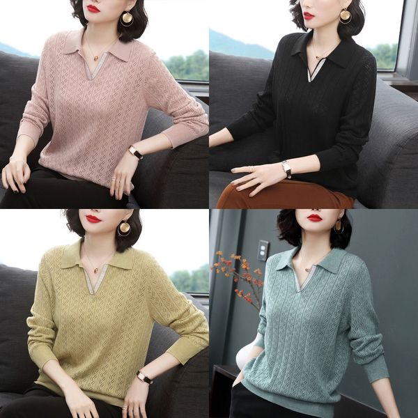 0897l mother's new sweaterautumn thin middle-aged women's 2020 early knitwear knitwear sweater knitted women's long sleeve lo, White;black
0897l mother's new sweaterautumn thin middle-aged women's 2020 early knitwear knitwear sweater knitted women's long sleeve lo, White;black