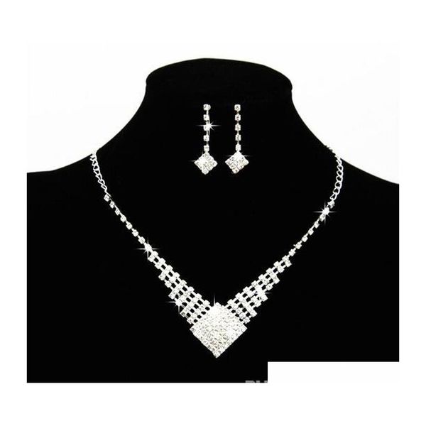 luxury women wedding jewelry crystal necklace & earrings set rhinestone bridal accessories bridesmaid wedding earring and necklace txhdg, Silver
luxury women wedding jewelry crystal necklace & earrings set rhinestone bridal accessories bridesmaid wedding earring and necklace txhdg, Silver