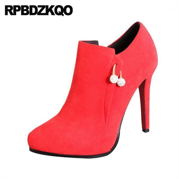 boots fetish exotic dancer shoes pointed toe side zip wedding women high heel chunky rhinestone extreme red ankle suede1, Black
boots fetish exotic dancer shoes pointed toe side zip wedding women high heel chunky rhinestone extreme red ankle suede1, Black