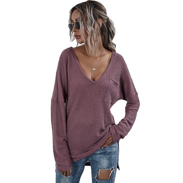 solid v-neck split pockets knitted women pullover sweater 2020 autumn winter casual long sleeve female jumper, White;black
solid v-neck split pockets knitted women pullover sweater 2020 autumn winter casual long sleeve female jumper, White;black