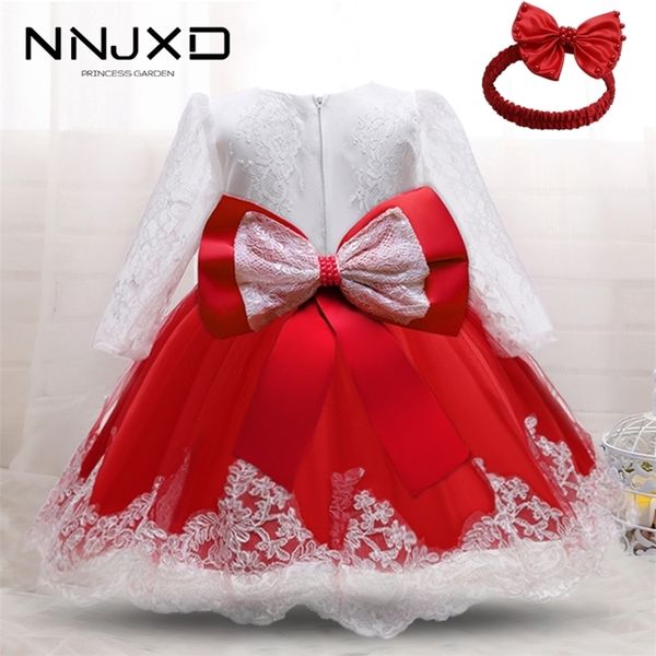 girls birthday dress for baby christmas baby girl baptism dresses 1 2 years old baby birthday party vestido toddler outfits lj201221, Red;yellow
girls birthday dress for baby christmas baby girl baptism dresses 1 2 years old baby birthday party vestido toddler outfits lj201221, Red;yellow