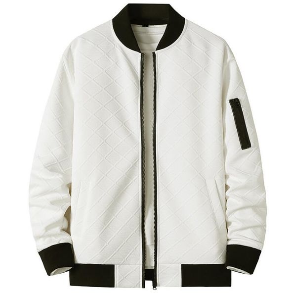 2021 new spring autumn mens jacket men's sleeve short baseball coats clothing tbh6, White;black
2021 new spring autumn mens jacket men's sleeve short baseball coats clothing tbh6, White;black