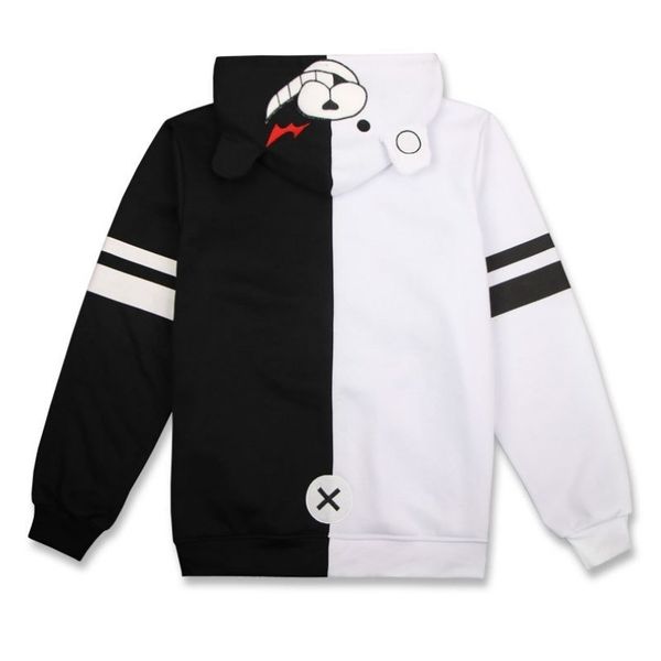 merry pretty danganronpa monokuma cosplay costume hoodie sweatshirt women hooded pullovers mens casual black white hoody 201203
merry pretty danganronpa monokuma cosplay costume hoodie sweatshirt women hooded pullovers mens casual black white hoody 201203