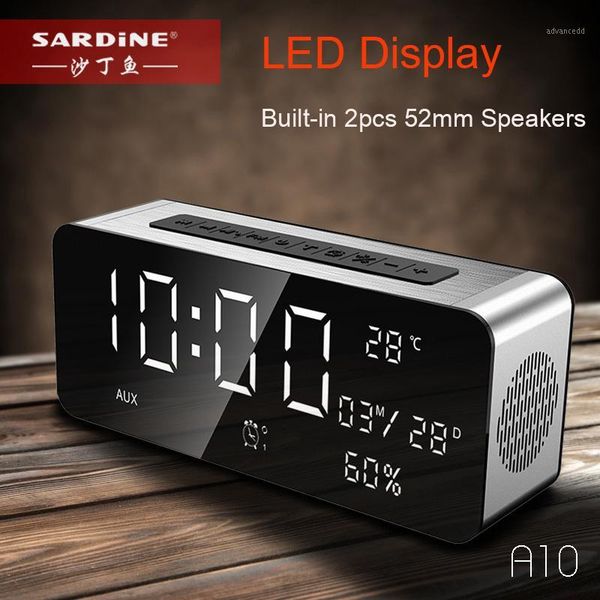 sardine bluetooth speaker 5000mah portable alarm clock mp3 speaker 52mm horn big sound for party tf card usb fm radio1
sardine bluetooth speaker 5000mah portable alarm clock mp3 speaker 52mm horn big sound for party tf card usb fm radio1