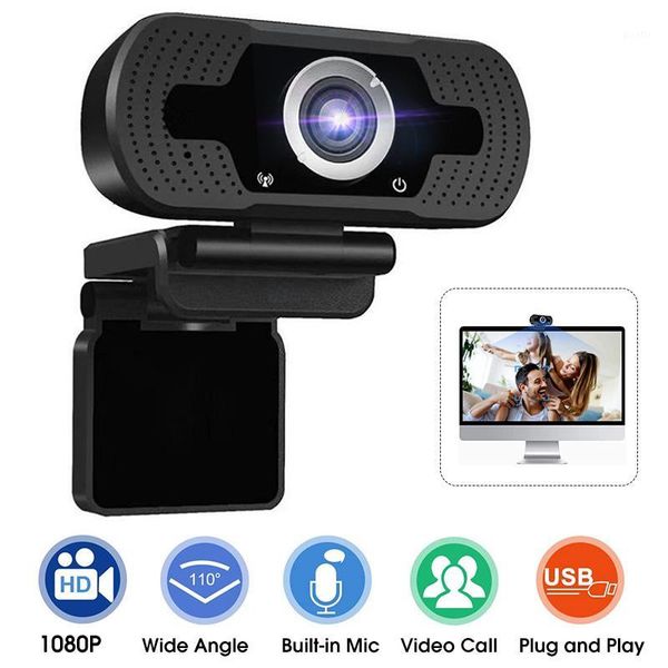 1080p usb web camera built-in stereo & noise-canceling microphone for live streaming/video calling/recording computer pc lap
1080p usb web camera built-in stereo & noise-canceling microphone for live streaming/video calling/recording computer pc lap