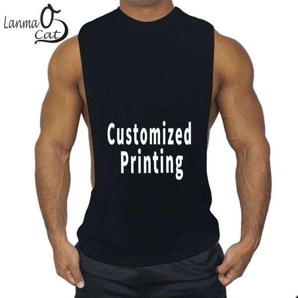 lanmaocat bodybuilding clothes for men loose fitness tank customized printing open side sports vest gym y200106, White;black
lanmaocat bodybuilding clothes for men loose fitness tank customized printing open side sports vest gym y200106, White;black