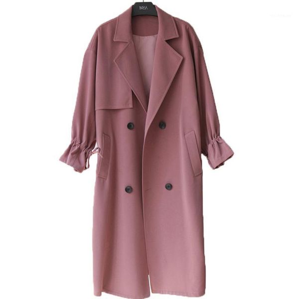 women clothes 2020 british style long coat womens fashion loose and comfortable double breasted womans coats1, Tan;black
women clothes 2020 british style long coat womens fashion loose and comfortable double breasted womans coats1, Tan;black