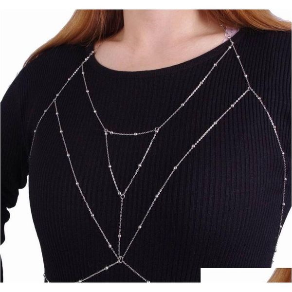 wholesale body chain jewelry 2017 bikini chain harness multilayer chain necklace women maxi statement body jewelry shipping k2sos, Silver
wholesale body chain jewelry 2017 bikini chain harness multilayer chain necklace women maxi statement body jewelry shipping k2sos, Silver