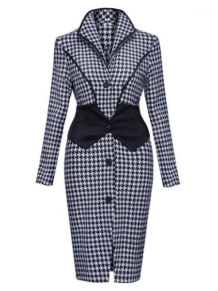 fashion houndstooth coat women spring autumn plus size outwear elegant vintage plaid black office coats ladies retro female1
fashion houndstooth coat women spring autumn plus size outwear elegant vintage plaid black office coats ladies retro female1