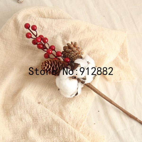 decorative flowers & wreaths 2021 christmas artificial cotton decoration ,table arrangement ,home decor, tree decor1
decorative flowers & wreaths 2021 christmas artificial cotton decoration ,table arrangement ,home decor, tree decor1