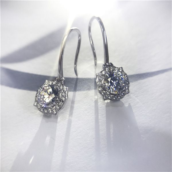 real 1 carat diamond drop earring for women s925 sterliing silver bizuteria anillos wedding silver 925 jewelry earring orecchini, Golden;silver
real 1 carat diamond drop earring for women s925 sterliing silver bizuteria anillos wedding silver 925 jewelry earring orecchini, Golden;silver
