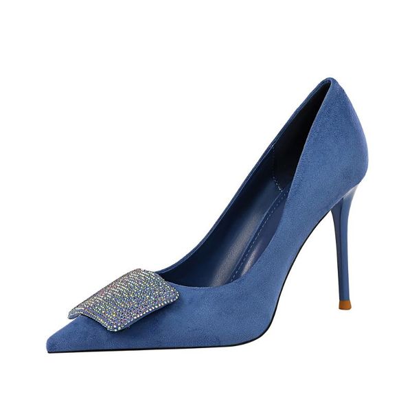 fashion party high heels height 9cm flock vamp summer blue pumps women shoes plus size34-43 crystal pointed ladies shoes women, Black
fashion party high heels height 9cm flock vamp summer blue pumps women shoes plus size34-43 crystal pointed ladies shoes women, Black