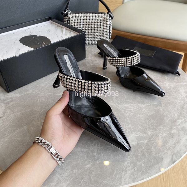 dress shoes autumn aw pointed shallow mouth thin heel baotou back empty half support high-heeled sandals for women, Black
dress shoes autumn aw pointed shallow mouth thin heel baotou back empty half support high-heeled sandals for women, Black