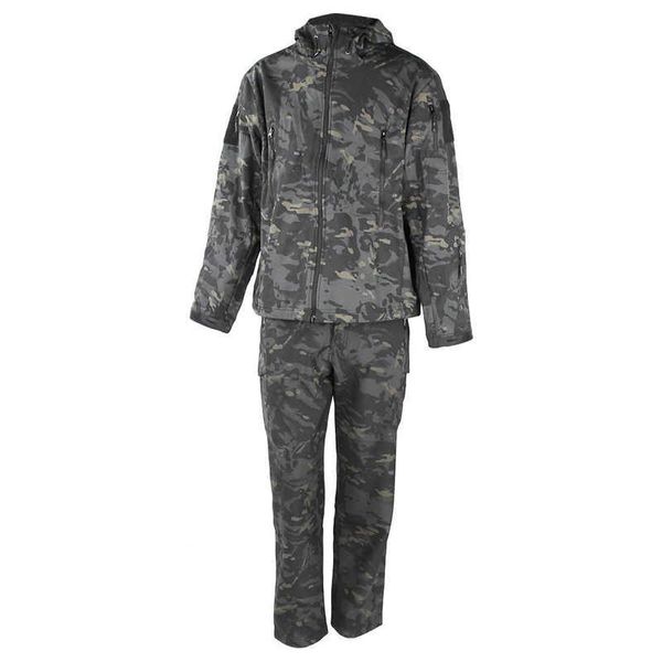 hunting jackets camouflage set shirt and pants for men long sleeve outdoor sport, Camo;black
hunting jackets camouflage set shirt and pants for men long sleeve outdoor sport, Camo;black