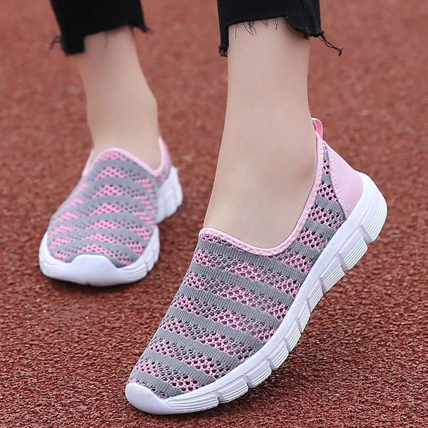women flat shoes air mesh comfortable loafers women striped beautiful sports shoes for casual rubber shallow #9p87
women flat shoes air mesh comfortable loafers women striped beautiful sports shoes for casual rubber shallow #9p87
