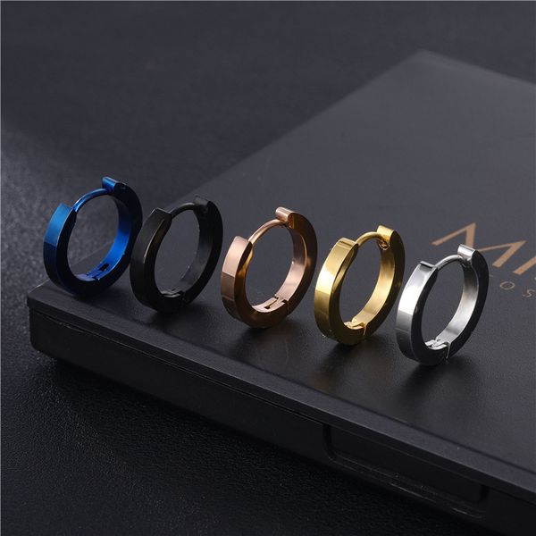 classic design fashion 2.5mm width stainless steel huggie earring jewelry for gift, Golden;silver
classic design fashion 2.5mm width stainless steel huggie earring jewelry for gift, Golden;silver