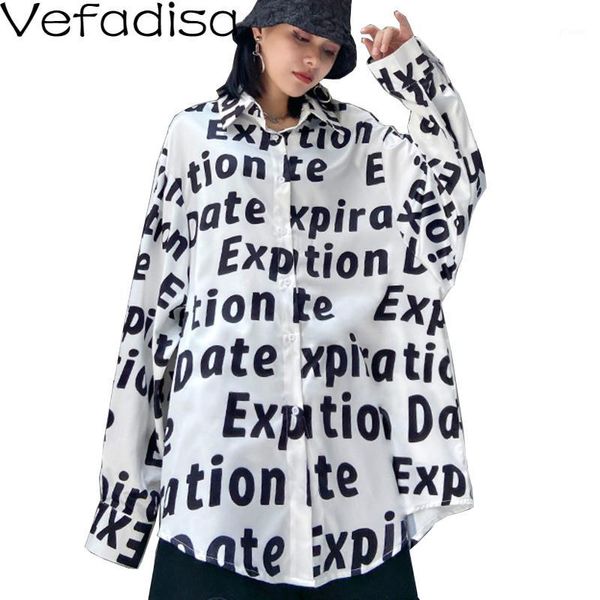vefadisa white fashion letter print women blouse 2020 spring autumn casual plus size blouse irregular long sleeve qyf39061
vefadisa white fashion letter print women blouse 2020 spring autumn casual plus size blouse irregular long sleeve qyf39061