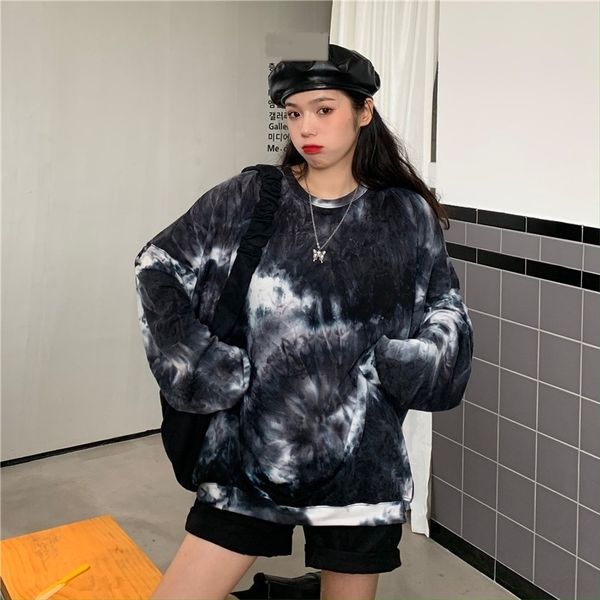 rsqzo loose 2020 new korean autumn casual gradient tie dye medium length long sleeve yuansuo sweatersweater sweater bf women's vxagp, White
rsqzo loose 2020 new korean autumn casual gradient tie dye medium length long sleeve yuansuo sweatersweater sweater bf women's vxagp, White