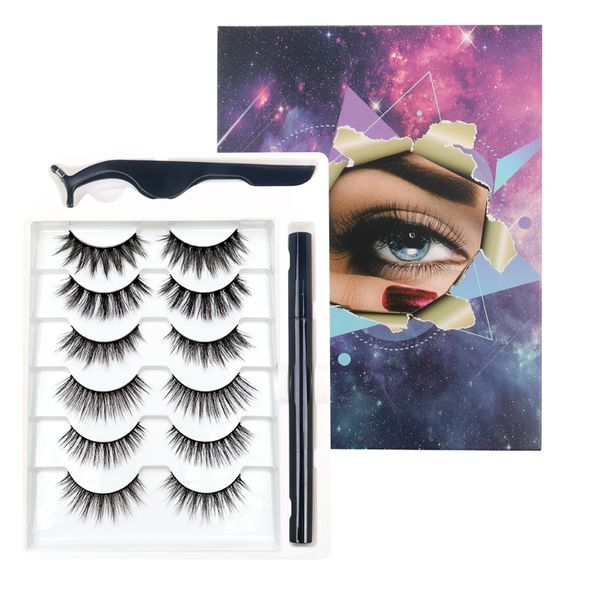 new handmade style false eyelashes fiber material 6 pairs 3d faux mink lashes silk 3d eyelashes
new handmade style false eyelashes fiber material 6 pairs 3d faux mink lashes silk 3d eyelashes