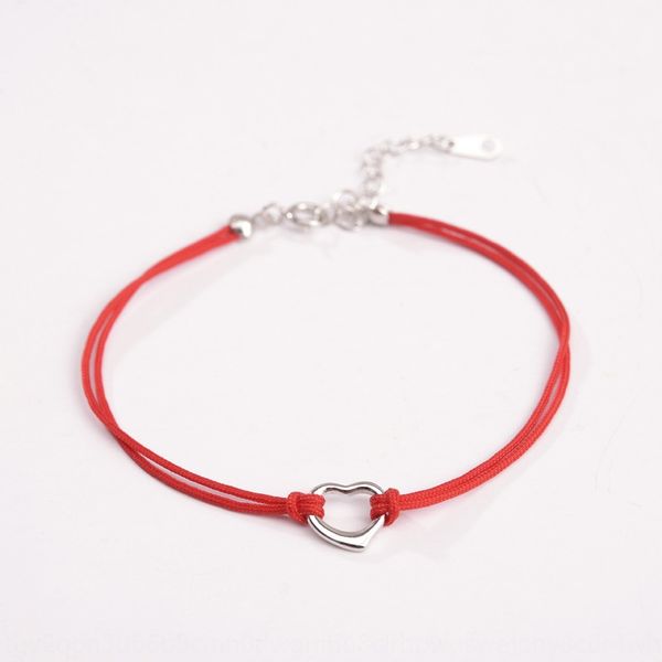 s9825 sterling silver red rope love lucky benmingnian heart shape hand bracelet gift bracelet rope gift women's sweet and versatile 602, Golden;silver
s9825 sterling silver red rope love lucky benmingnian heart shape hand bracelet gift bracelet rope gift women's sweet and versatile 602, Golden;silver