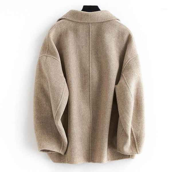 wool coat women plus size jacket korean oversized alpaca coat herringbone ladies coats abrigo mujer 2020 b18y05535-z1, Black
wool coat women plus size jacket korean oversized alpaca coat herringbone ladies coats abrigo mujer 2020 b18y05535-z1, Black