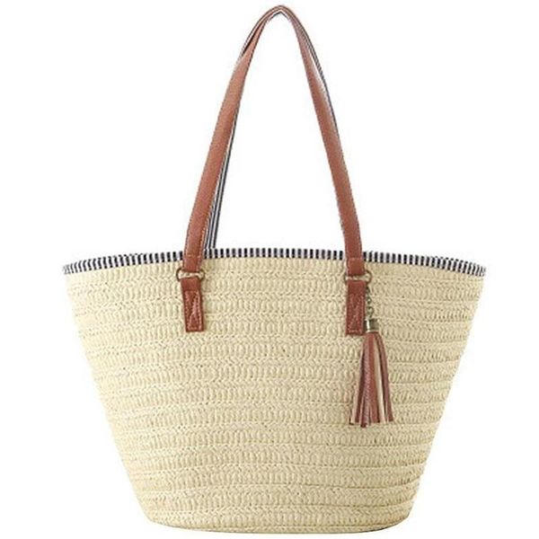 zzslhl straw bag for women summer woven handbags female shoulder bags tassels beach big shopping travel vacation zipper purse
zzslhl straw bag for women summer woven handbags female shoulder bags tassels beach big shopping travel vacation zipper purse