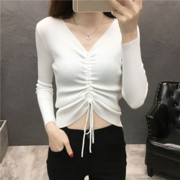 autumn and sweater sweaterwinter new korean version v collar stringtiktokred sweatersweaterwoman fashion autumn and sweater sweaterwinter ne, White;black
autumn and sweater sweaterwinter new korean version v collar stringtiktokred sweatersweaterwoman fashion autumn and sweater sweaterwinter ne, White;black