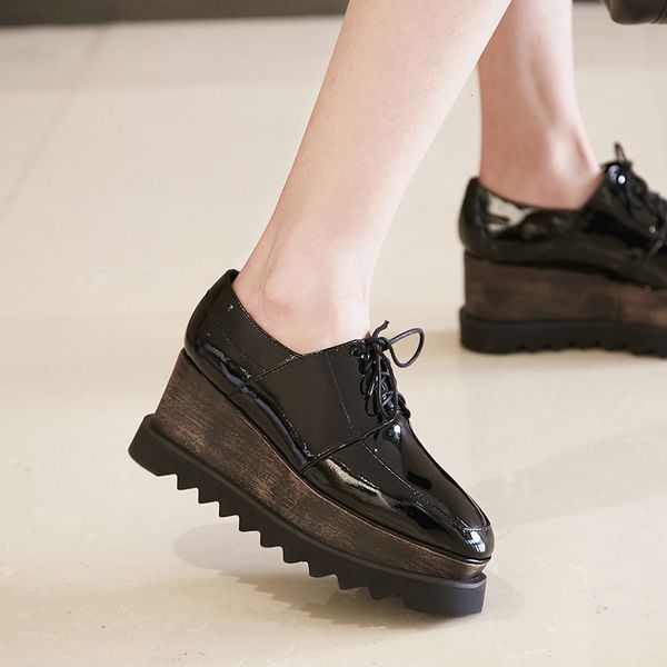 women's genuine 2021 plus size 22-26 in length patent shoes heels nfgg, Black
women's genuine 2021 plus size 22-26 in length patent shoes heels nfgg, Black