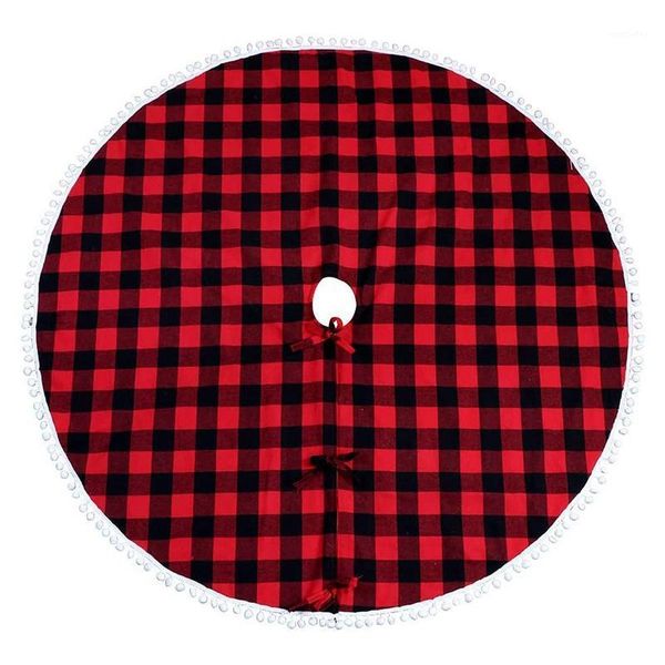 christmas decorations 1 pcs plaid tree skirt red and black xmas skirts with pom for decorations1
christmas decorations 1 pcs plaid tree skirt red and black xmas skirts with pom for decorations1