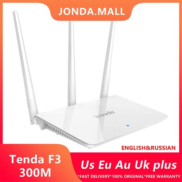tenda f3 300mbps optical fiber network box mobile phone wireless wifi router multi language firmware 1*wan+3*lan ports home use small office
tenda f3 300mbps optical fiber network box mobile phone wireless wifi router multi language firmware 1*wan+3*lan ports home use small office