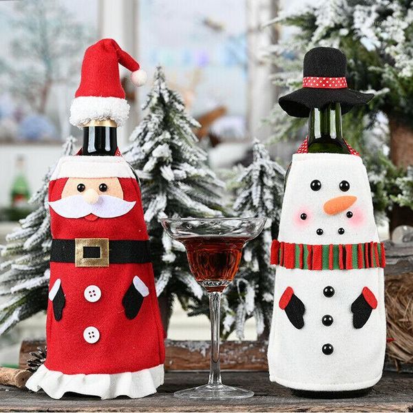 christmas decorations xmas wine bottle gift bags snowman santa claus decoration ornament cover1
christmas decorations xmas wine bottle gift bags snowman santa claus decoration ornament cover1