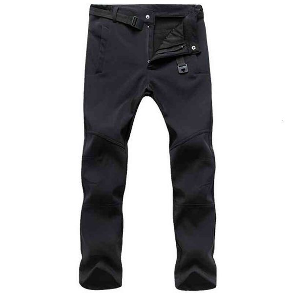 men's pants softshell thick warm winter trousers men fleece waterproof windproof outwear tactical thermal d1d9, Black
men's pants softshell thick warm winter trousers men fleece waterproof windproof outwear tactical thermal d1d9, Black
