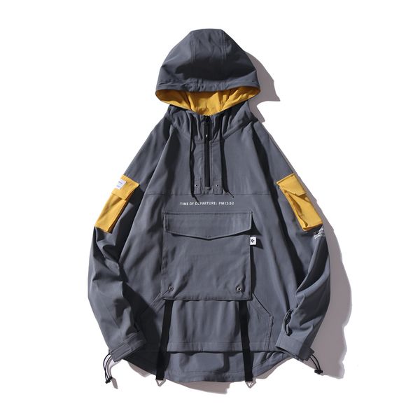 japanese mens hooded jacket hip hop patchwork windbreakers bomber big pocket fitness black kg-598, Tan;black
japanese mens hooded jacket hip hop patchwork windbreakers bomber big pocket fitness black kg-598, Tan;black