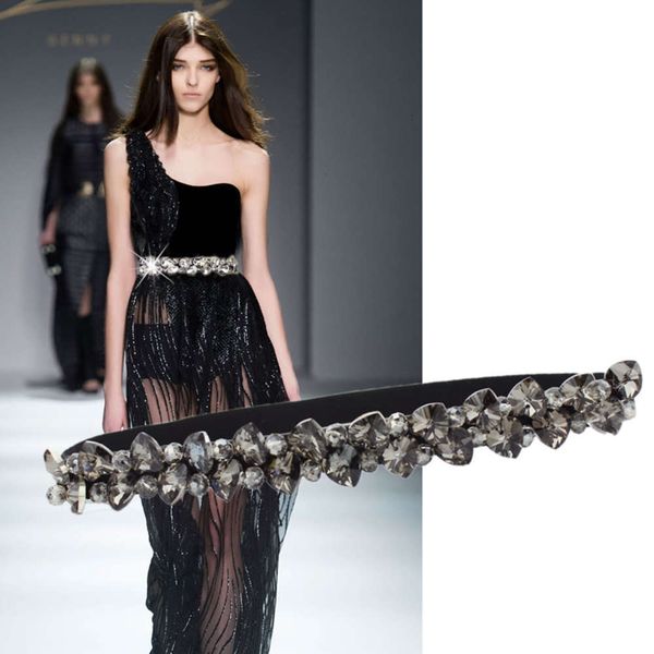 women's thin belt skirt rhinestone crystal inlaid elastic waistband decoration fashionable dress summer, Black;brown
women's thin belt skirt rhinestone crystal inlaid elastic waistband decoration fashionable dress summer, Black;brown