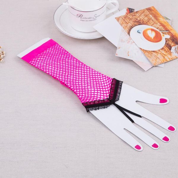 pink women's long fishnet mesh gloves black nylon lace fingerless with finger loop girls prom feast wedding accessories guantes h qylhk, White
pink women's long fishnet mesh gloves black nylon lace fingerless with finger loop girls prom feast wedding accessories guantes h qylhk, White