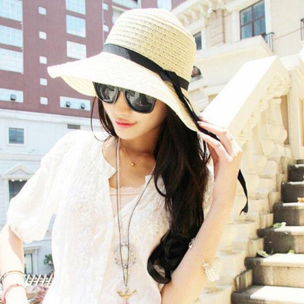 wide brim hats the leisure fisherman's hat beach sun protection sunshade cap weaving bow-knot flower straw womens summer caps, Blue;gray
wide brim hats the leisure fisherman's hat beach sun protection sunshade cap weaving bow-knot flower straw womens summer caps, Blue;gray