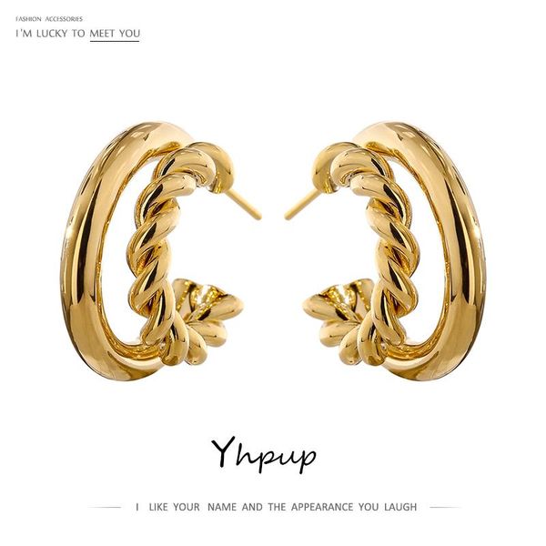 stud yhpup trendy irregular geometric metal earrings statement texture 14 k plated fashion jewelry bijoux femme 2021, Golden;silver
stud yhpup trendy irregular geometric metal earrings statement texture 14 k plated fashion jewelry bijoux femme 2021, Golden;silver