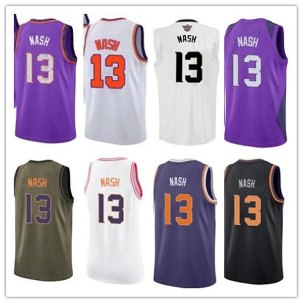 custom 2021 sun style jerseys black white green army green 13 steve nash basketball jersey ing, Black;red
custom 2021 sun style jerseys black white green army green 13 steve nash basketball jersey ing, Black;red