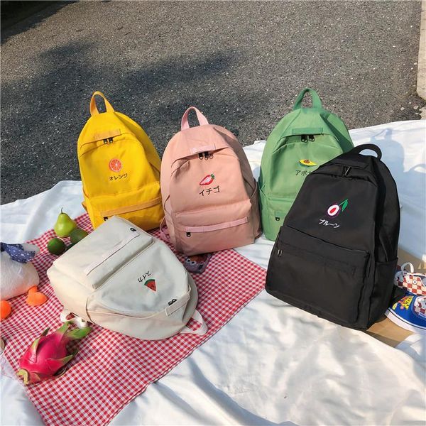women school backpacks for girls 2021 summer brand new fashion female casual cute fruits students shoulder bags travel backpacks
women school backpacks for girls 2021 summer brand new fashion female casual cute fruits students shoulder bags travel backpacks