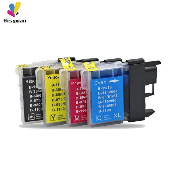 ink cartridges lc38 lc39 lc65 lc975 lc980 lc985 compatible cartridge for brother printer -385c -390cn -395cn -535cn -585cw
ink cartridges lc38 lc39 lc65 lc975 lc980 lc985 compatible cartridge for brother printer -385c -390cn -395cn -535cn -585cw