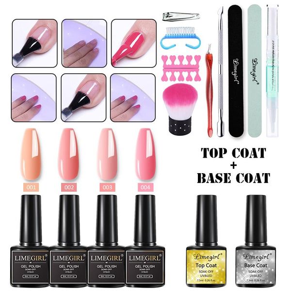 nail art kits limegirl gel polish set with base and coat design glitter soak off uv varnish learner kit
nail art kits limegirl gel polish set with base and coat design glitter soak off uv varnish learner kit