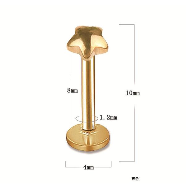 wholesale labret lip chin ring nose ear bar stud stainless steel piercing fashion body sqcqgn dh_seller2010, Black
wholesale labret lip chin ring nose ear bar stud stainless steel piercing fashion body sqcqgn dh_seller2010, Black