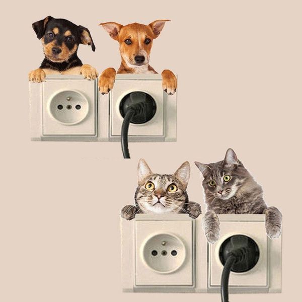 switch stickers removable cartoon cute small cat dog environmental protection home decor self-adhesive living room bedroom 
switch stickers removable cartoon cute small cat dog environmental protection home decor self-adhesive living room bedroom