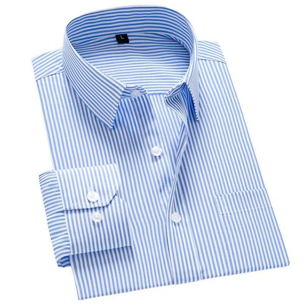 men's dress shirts striped men business work casual long sleeve mens shirt slim fit camisas oversized comfortable brand chemise homme, White;black
men's dress shirts striped men business work casual long sleeve mens shirt slim fit camisas oversized comfortable brand chemise homme, White;black